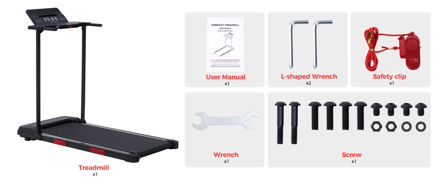 Tapis roulant domestique portable avec poignées pour la maison