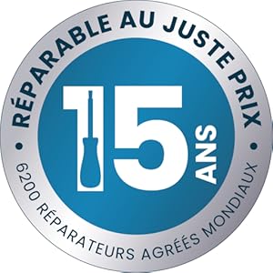 Réparabilité 15 ans