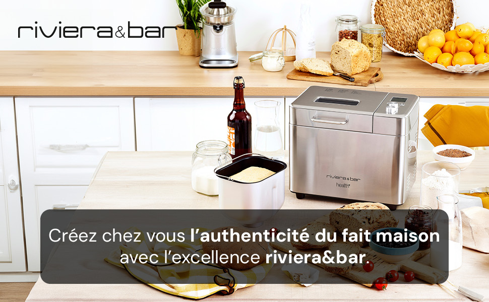Riviera&bar, machine &agrave; pain, D&eacute;shydrateurs, Sous-videuses, Machines &agrave; pain, Machines &agrave; p&acirc;tes 
