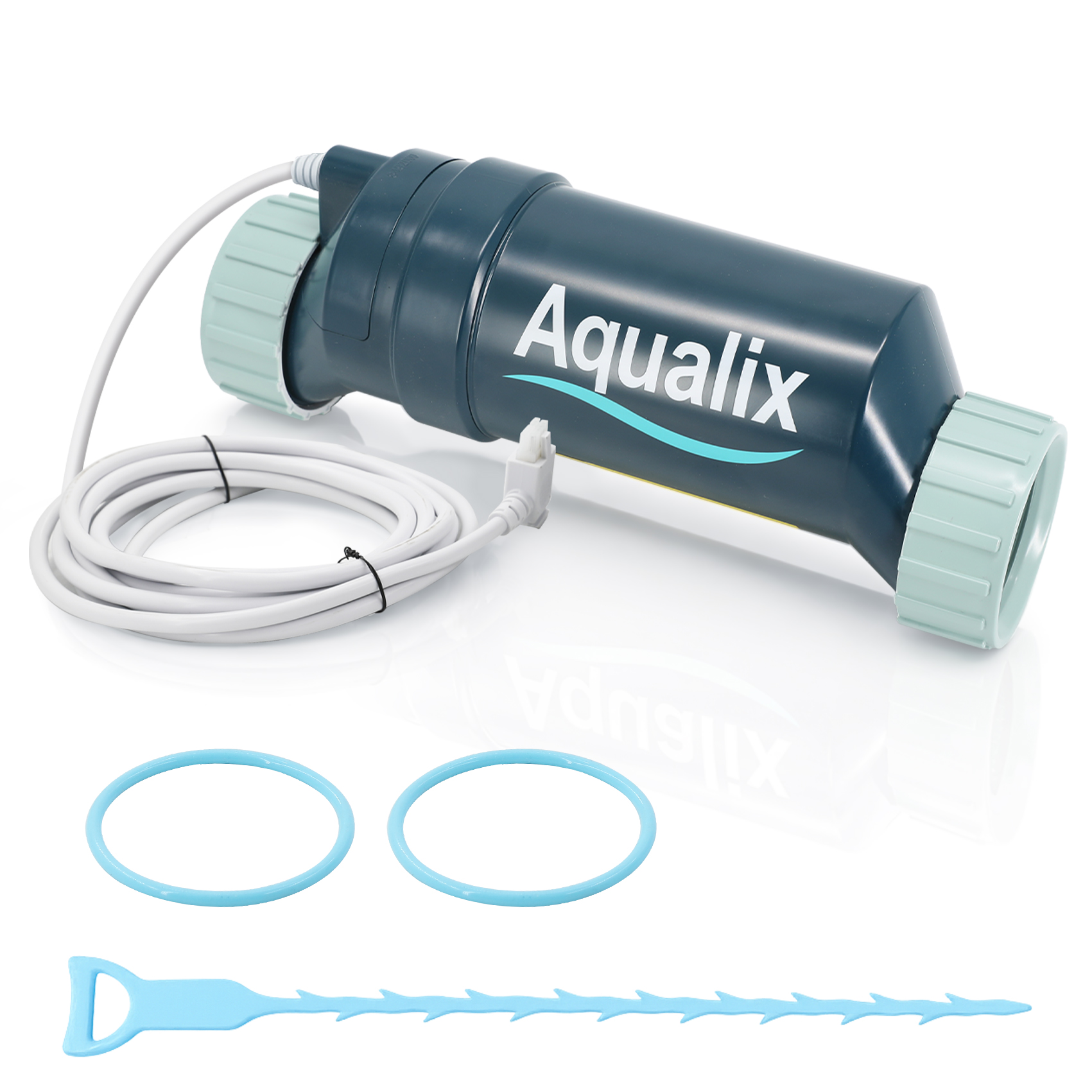 Aqualix Salt Cell Replacement for Hayward T-Cell-5 / W3T-Cell-5, 20,000 Gallon In-Ground Pool Salt Chlorination Cell, Compatible with AquaRite, SwimPure Plus, AquaRite Pro, ProLogic, OmniLogic