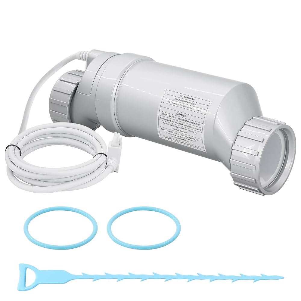 Aqualix gray T-Cell-5 salt cell replacement for pool chlorine systems