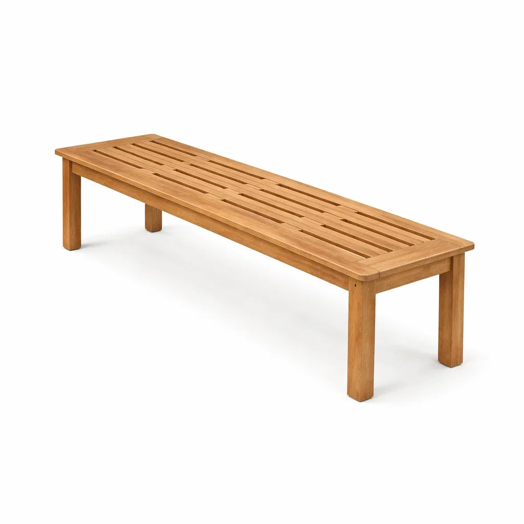 Banc en bois de teck extérieur-ecoverand