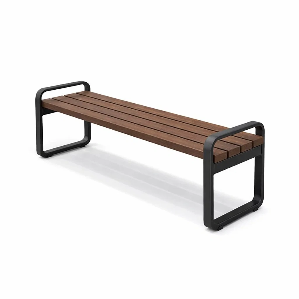Banc en Bois et Métal pour Extérieur-ecoverand
