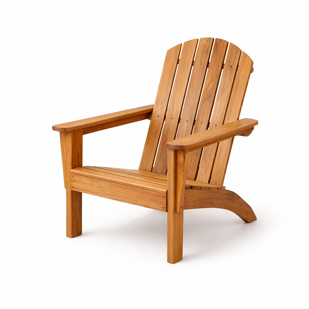 Chaise Adirondack en bois pour extérieur-ecoverand
