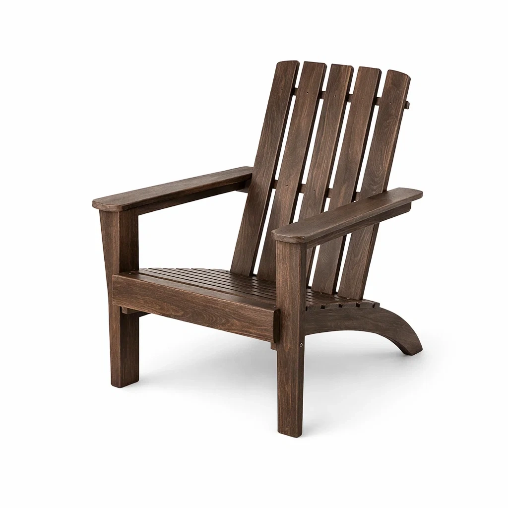 Chaise de jardin en bois d'acacia marron-ecoverand
