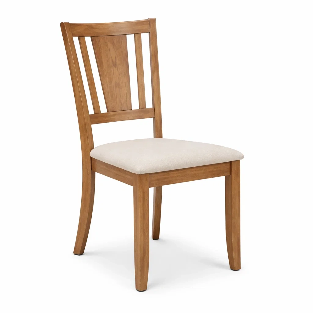 Chaise de salle à manger en bois de hêtre avec assise en polyester-URBANO ASISVIBES