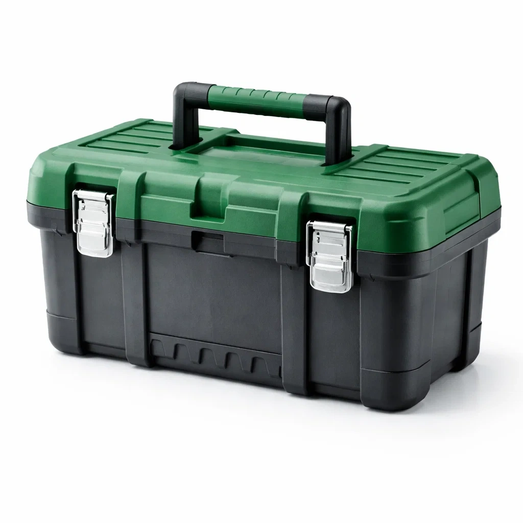 Boîte à outils en plastique Vert/Noir-ZENNOOKSANCTUARY