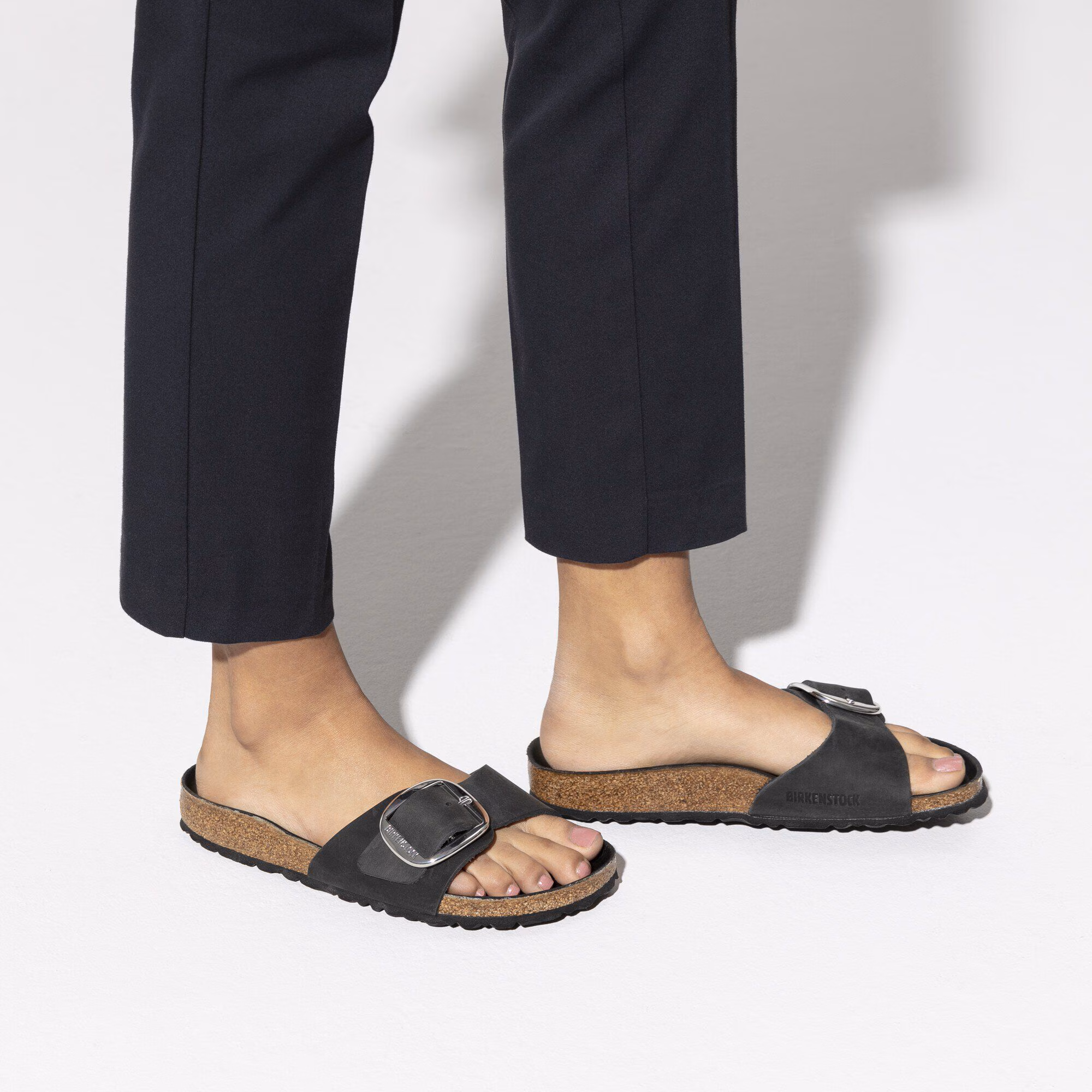 Madrid Big Buckle Black
