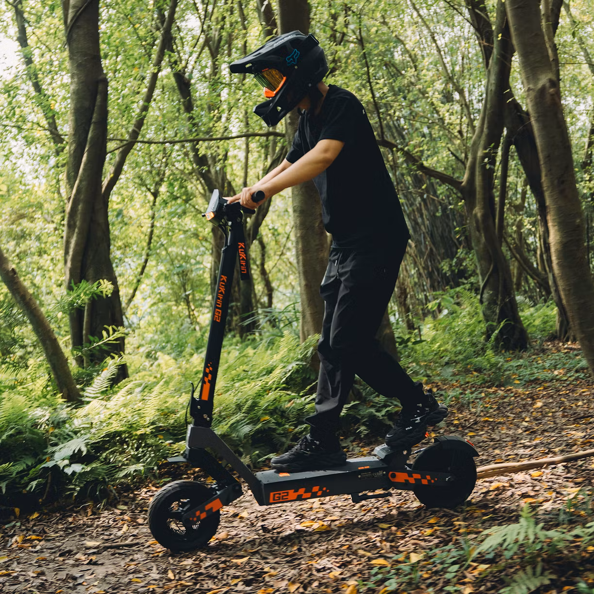 KUKIRIN G2 Trottinette Électrique Tout-Terrain Adulte – 55 km d’Autonomie, Batterie 48V 15Ah, Pneus 10” Off-Road, Écran Tactile