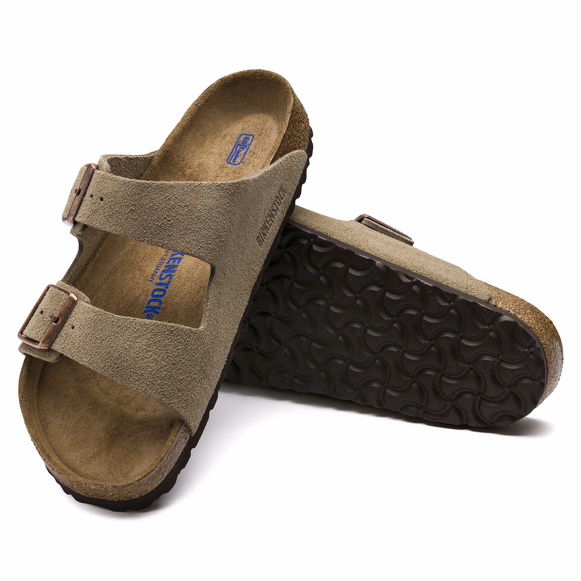 Arizona Lit de pied souple Taupe