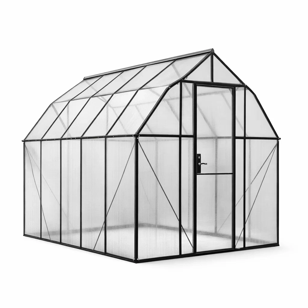 Serre en polycarbonate et aluminium 190x185x200 cm-DREAMLUXENEST