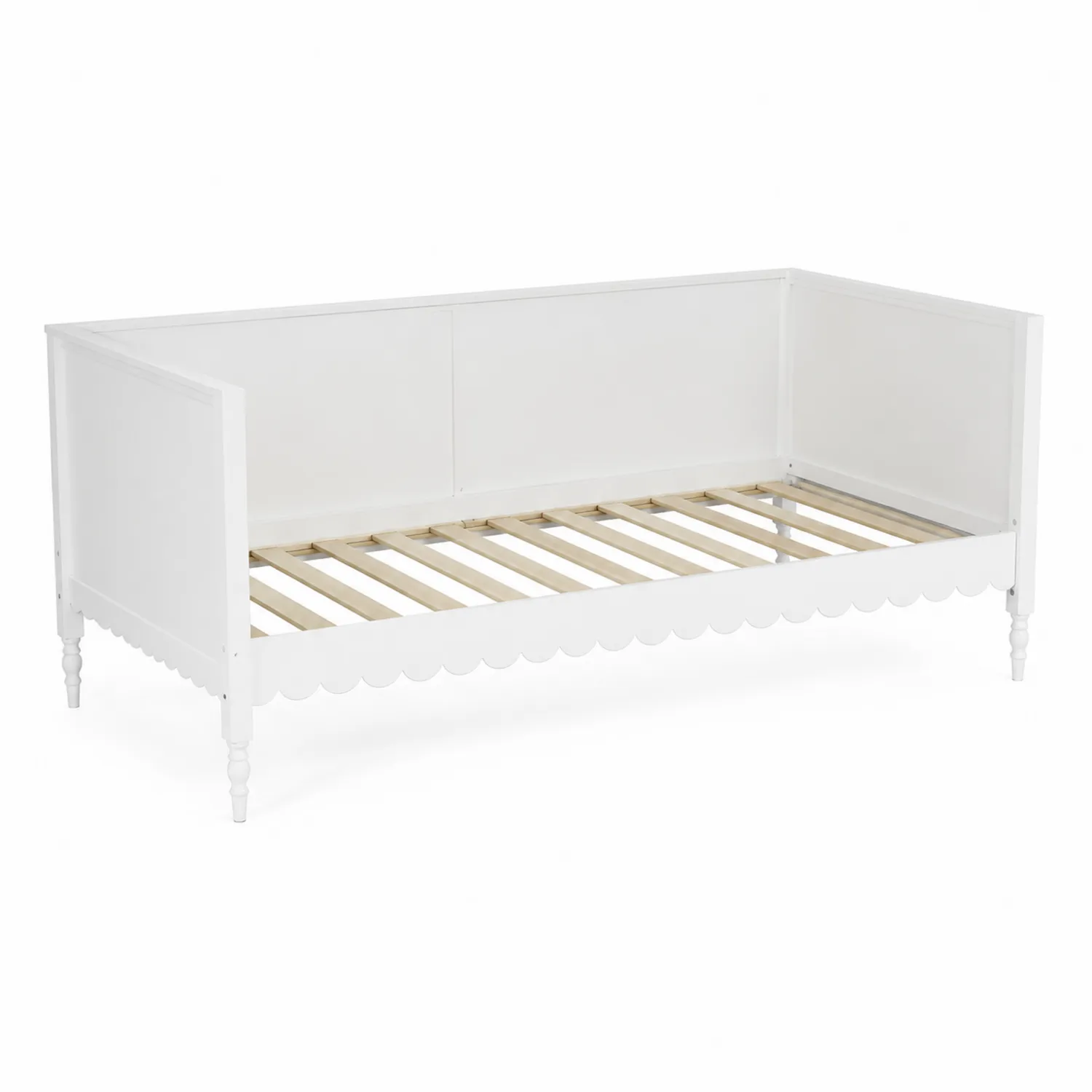 Letto da giorno in legno di pino bianco