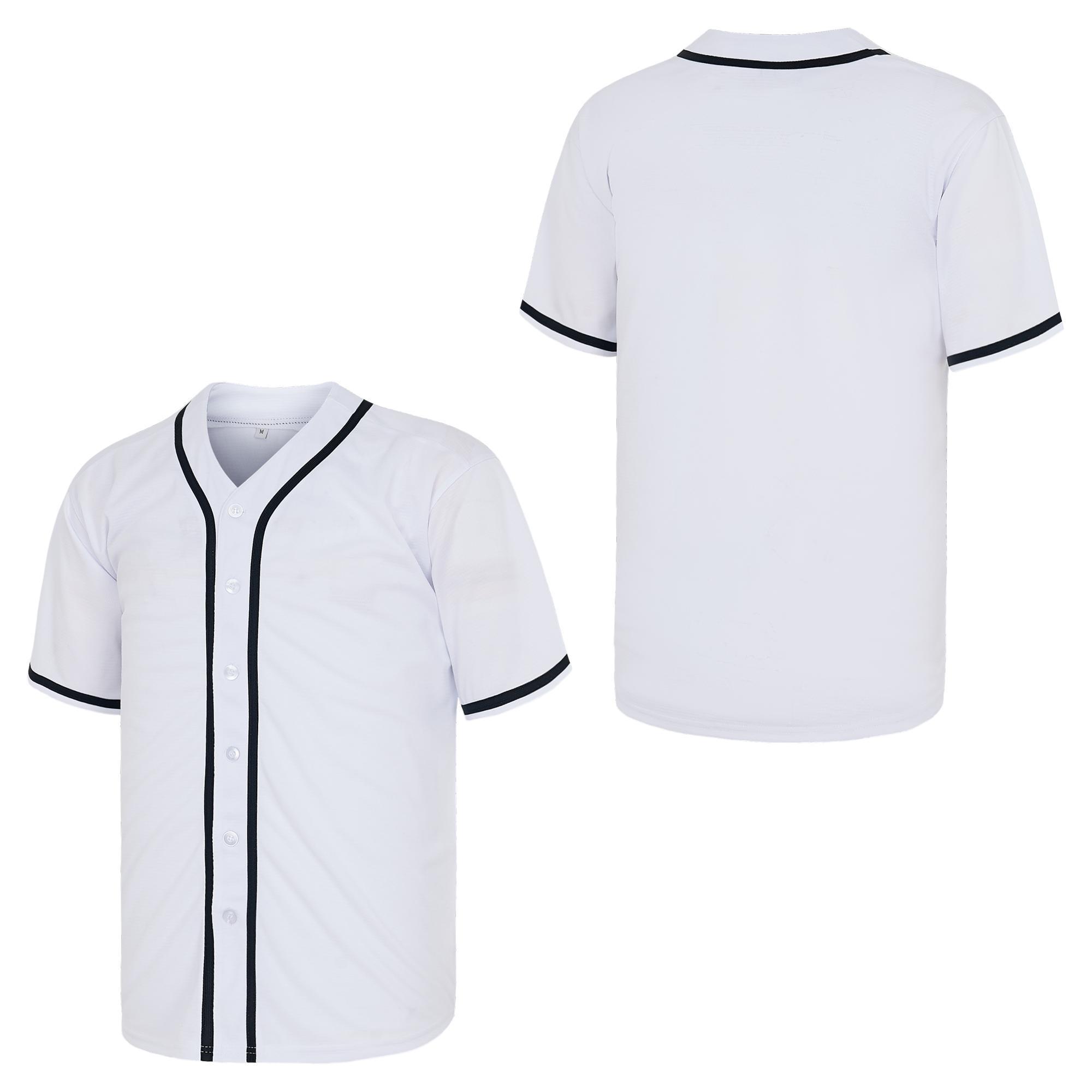 Baseball Jersey for Men and Women,Quick Drying,Breathable Short Sleeve Gym shirts,Slightly Stretch Workout Tops,Button Sports Jersey,Gift for Game Day