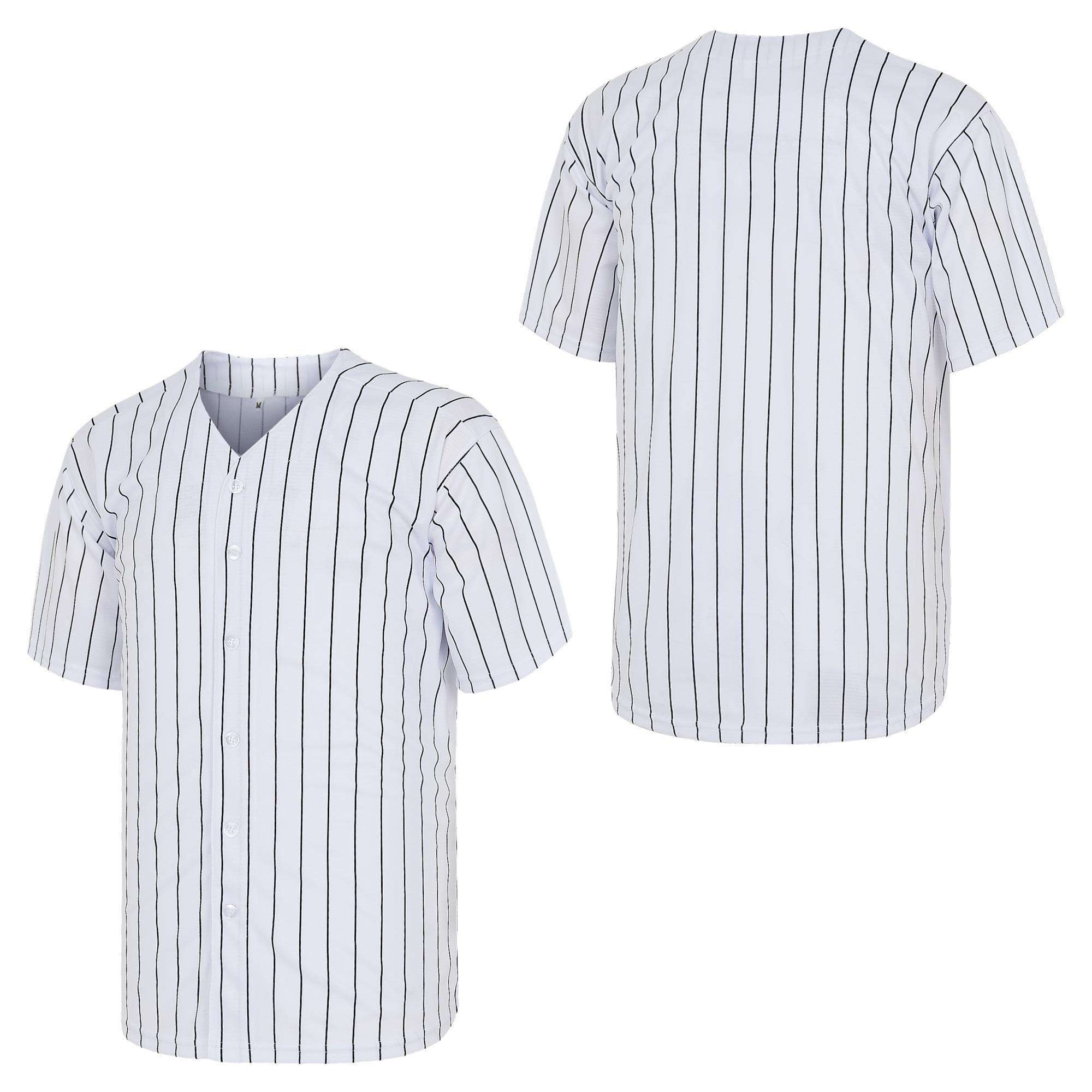 Baseball Jersey for Men and Women,Quick Drying,Breathable Short Sleeve Gym shirts,Slightly Stretch Workout Tops,Button Sports Jersey,Gift for Game Day