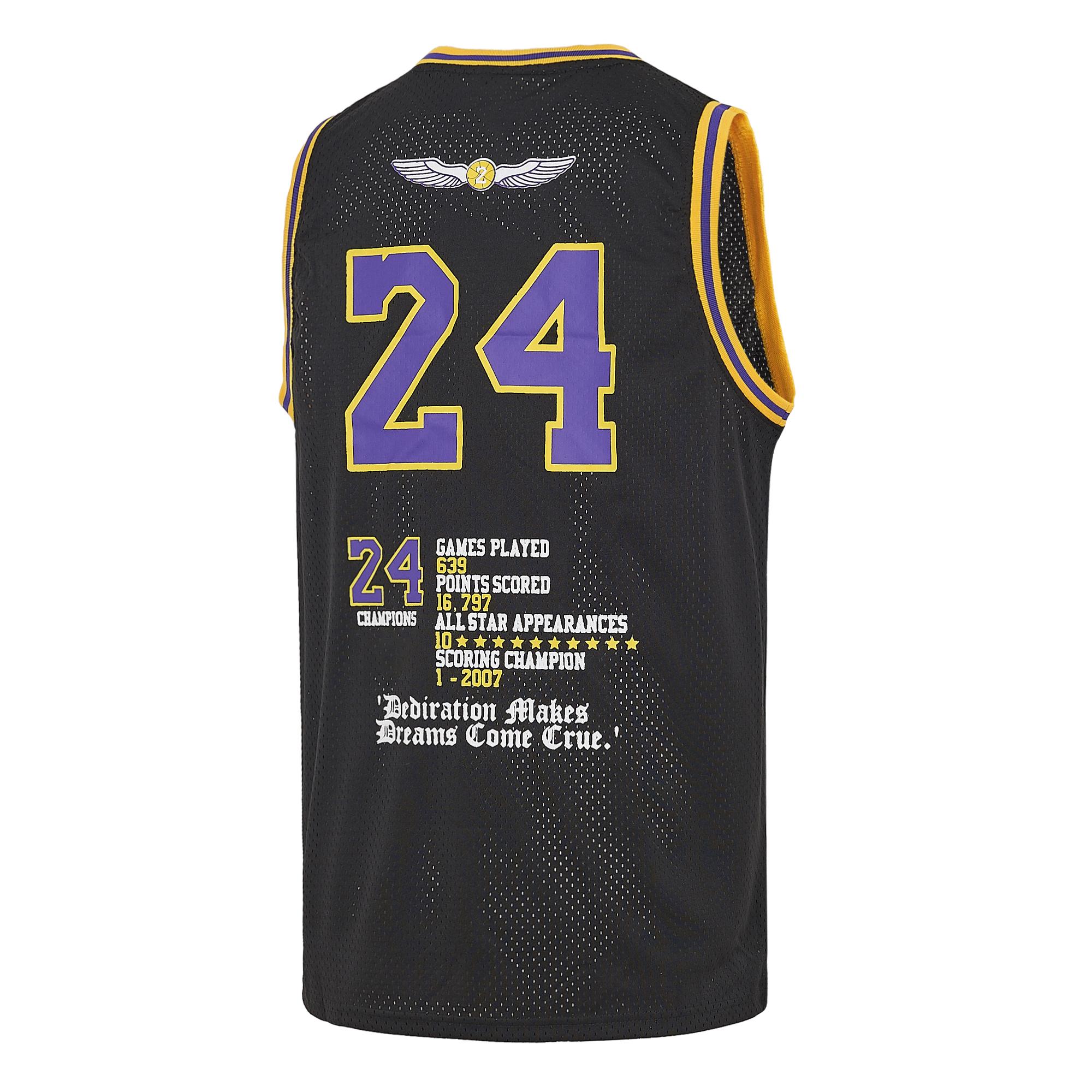 Men's Legend 8 24 Polyester Basketball Shirt,Suitable For Competition Training,Wear in Spring,Summer,and Autumn,Size S-2XL,Gift for Game Day