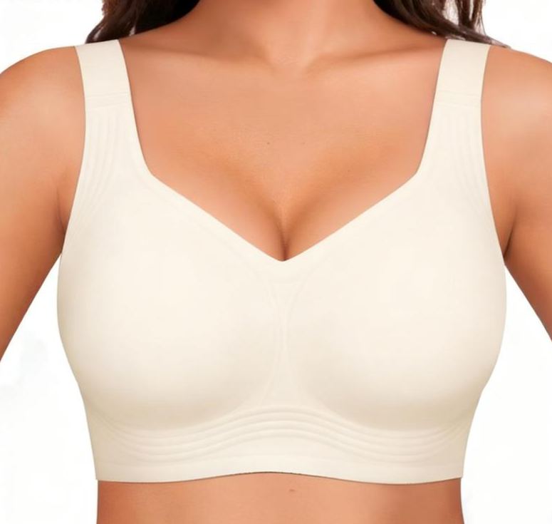 （oferta destacada）Sujetador push-up sin costuras para mujer, diseño tipo gelatina, sin abultamientos, suaviza y realza, tirantes ajustables, tejido transpirable, cosido reforzado, sin aros, ideal para el trabajo, el fitness, citas y viajes.