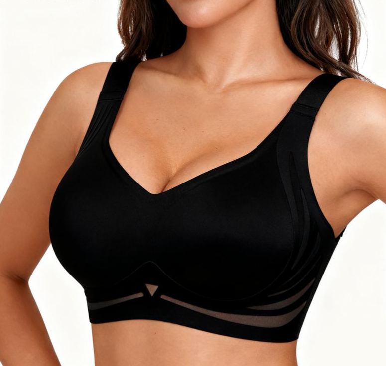 （oferta destacada）Sujetador push-up sin costuras para mujer, diseño tipo gelatina, sin abultamientos, suaviza y realza, tirantes ajustables, tejido transpirable, cosido reforzado, sin aros, ideal para el trabajo, el fitness, citas y viajes.