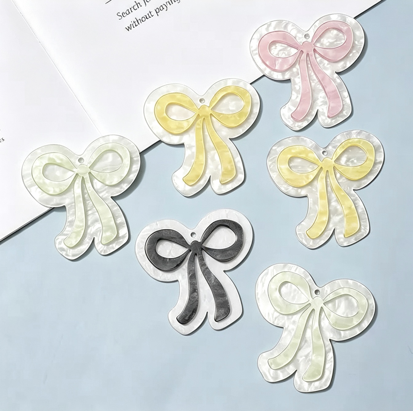 DIY acrylic charms