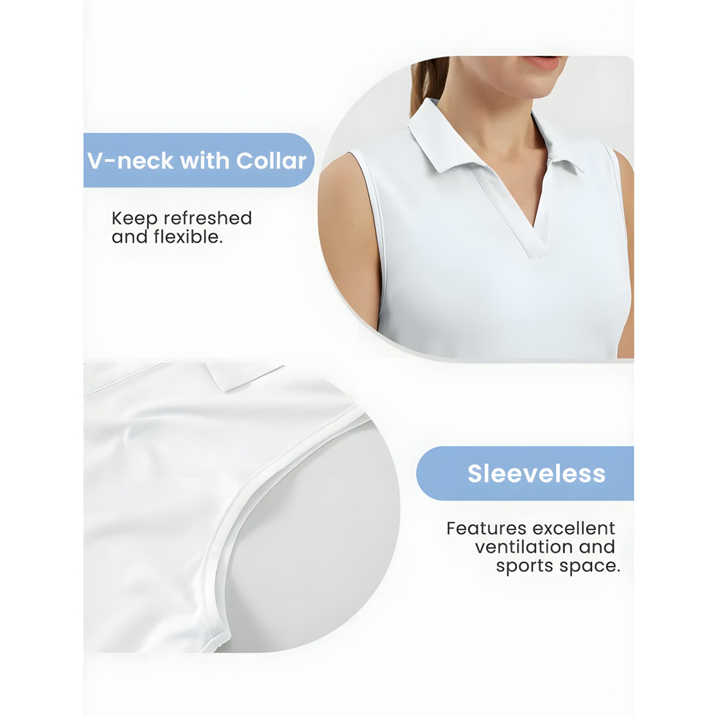 The Fairway Sleeveless Polo