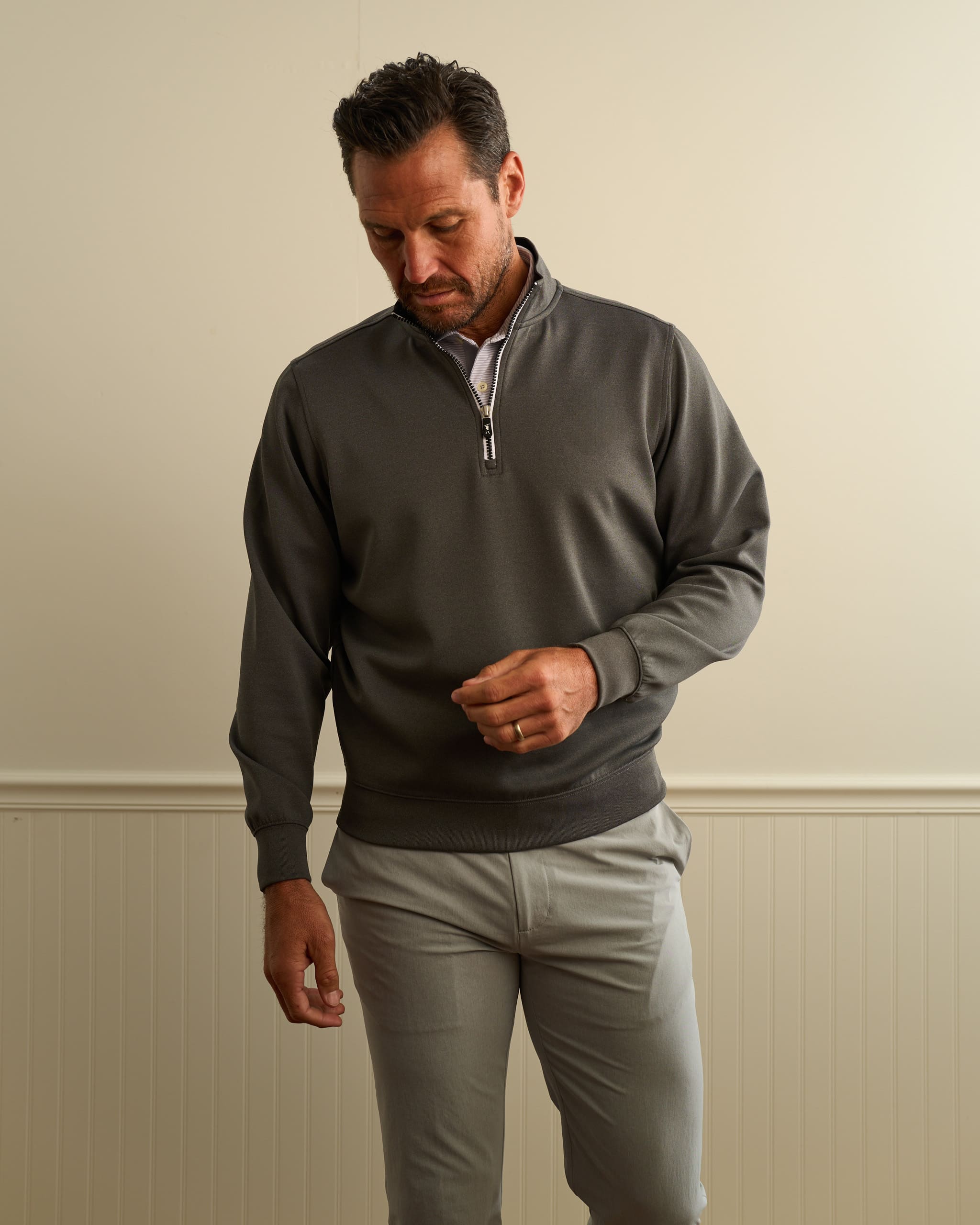 DARK SHADOW GREY HEATHER