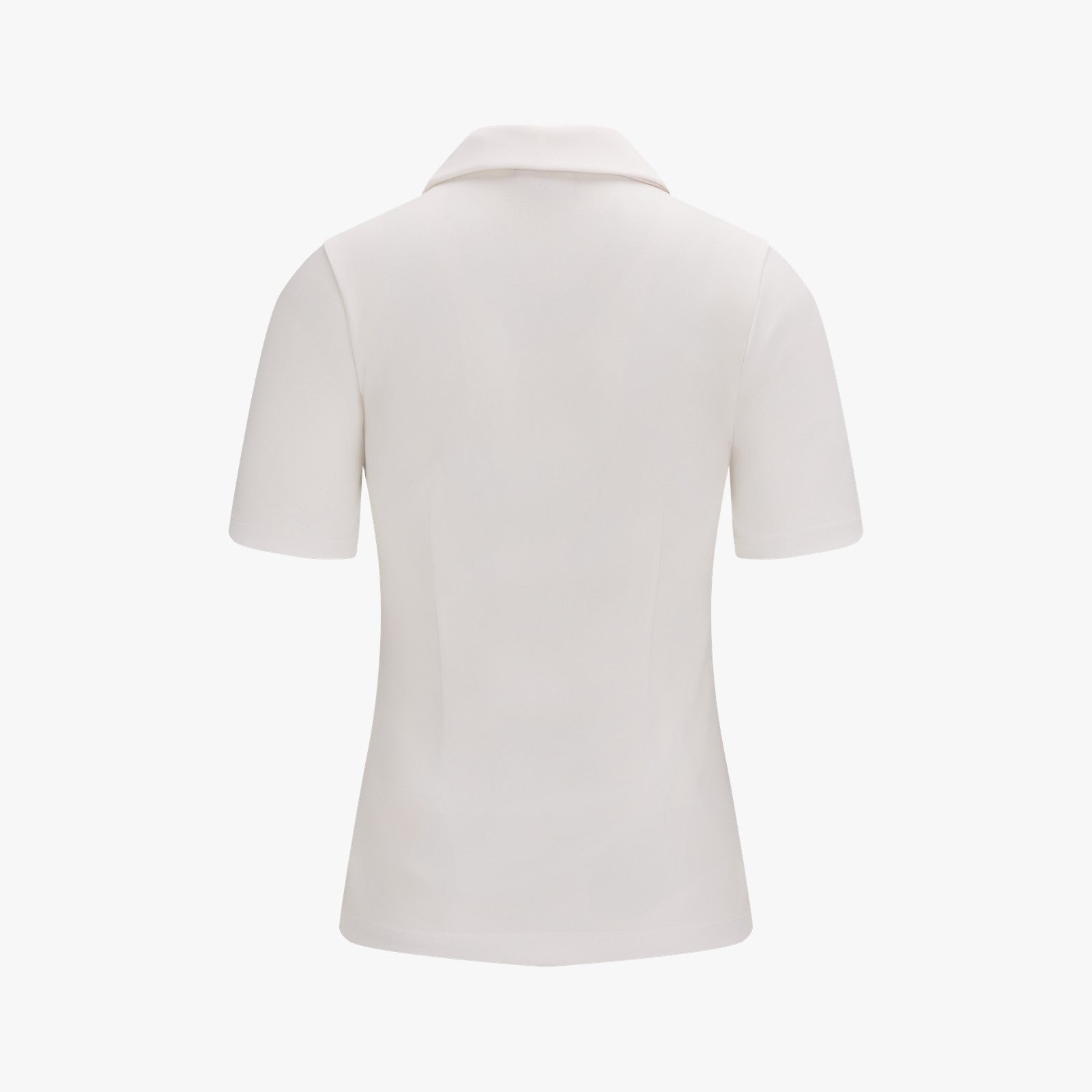 Scarf Set Open-neck T-Shirt