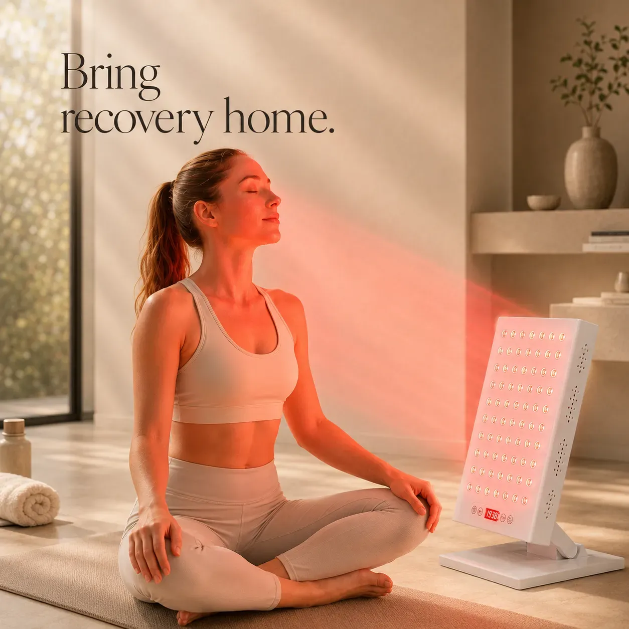 KEEPVA LumaPro 400 LED Red Light Therapy Panel