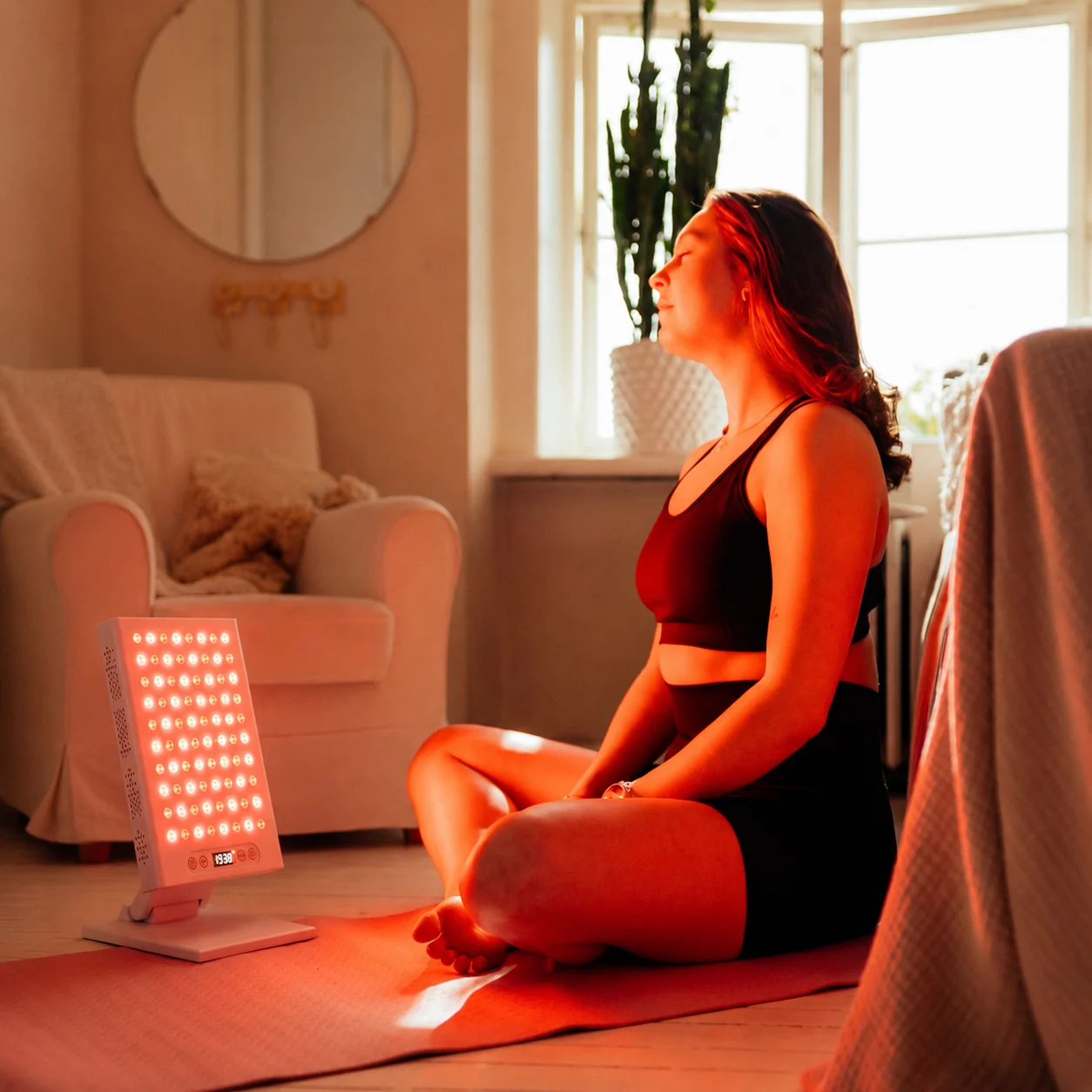 KEEPVA red light therapy lifestyle