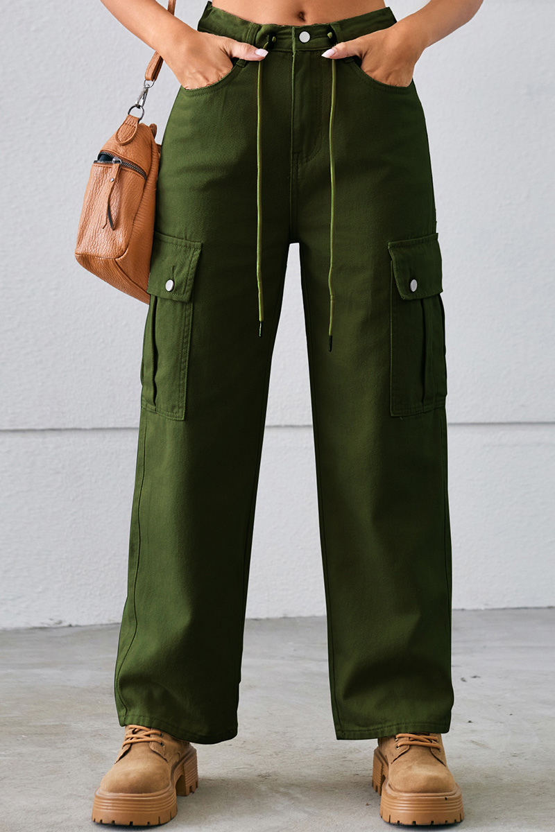 Women's Washable Adjustable Drawstring Jeans