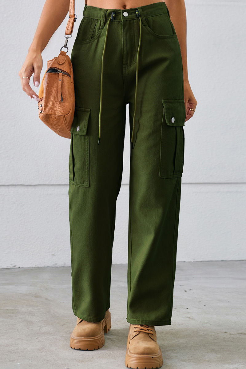 Women's Washable Adjustable Drawstring Jeans