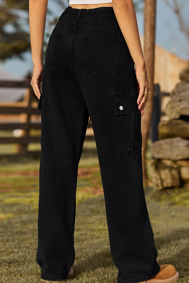 Women's Washable Adjustable Drawstring Jeans