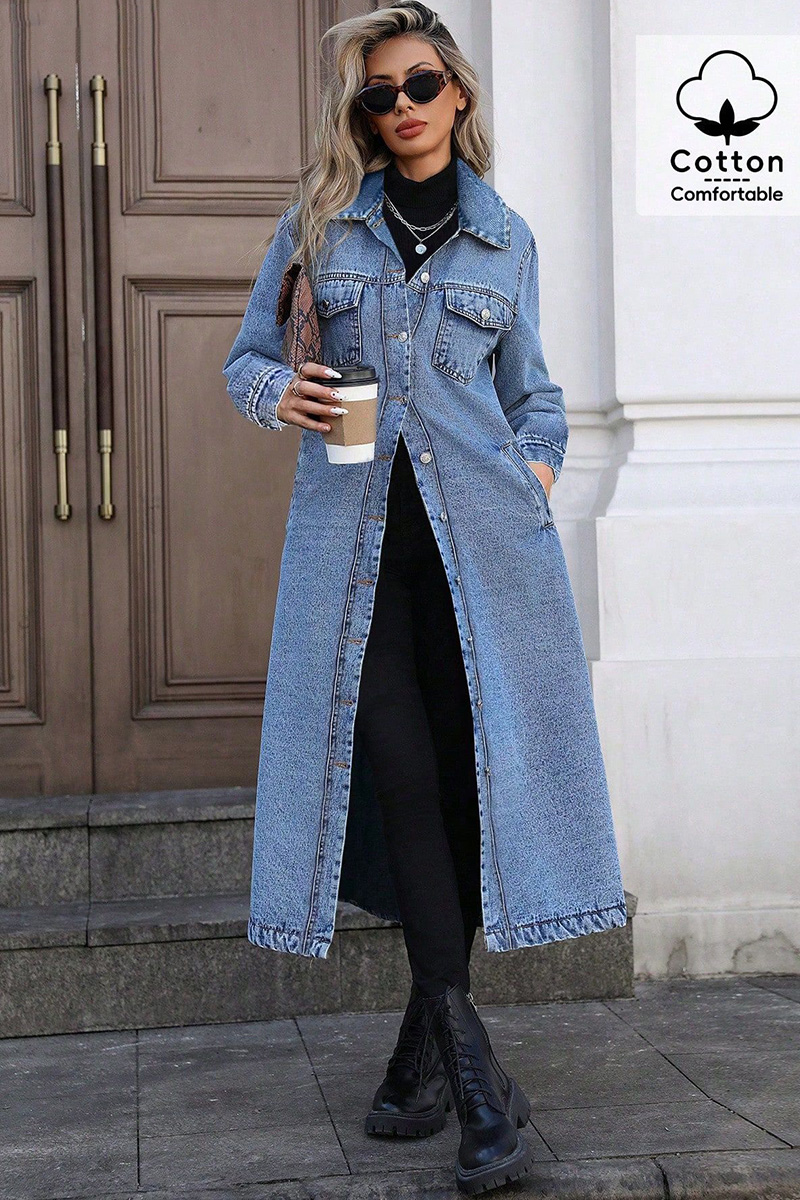 Women's Trendy Oversized Denim Coat