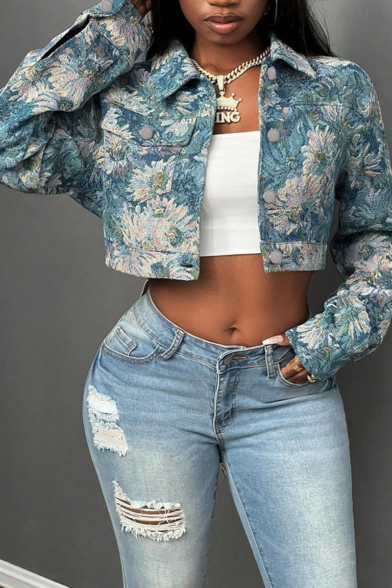 Ladies' Personalized Western-Style Long-Sleeve Cardigan
