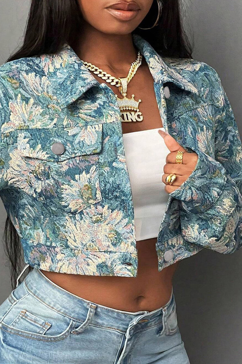 Ladies' Personalized Western-Style Long-Sleeve Cardigan