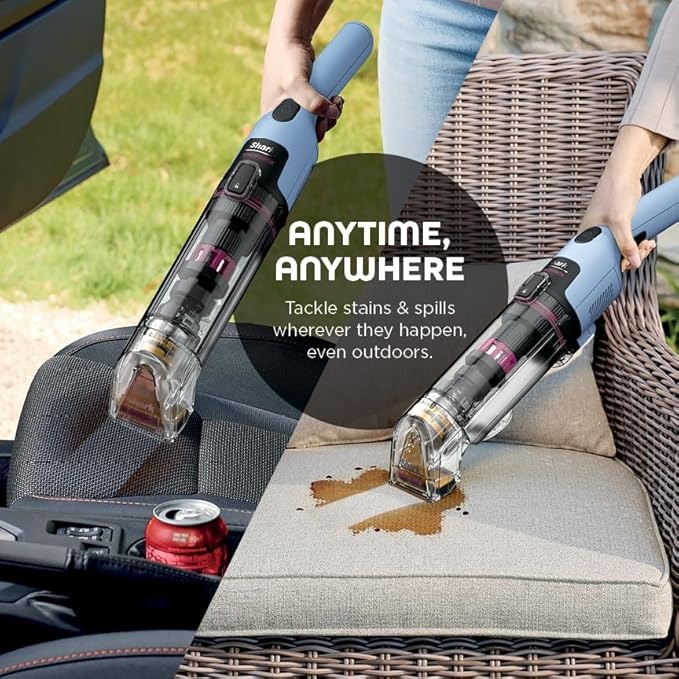 Shark StainForce Handheld Spot & Stain Cleaner with Storage Caddy & Crevice Tool - HX101