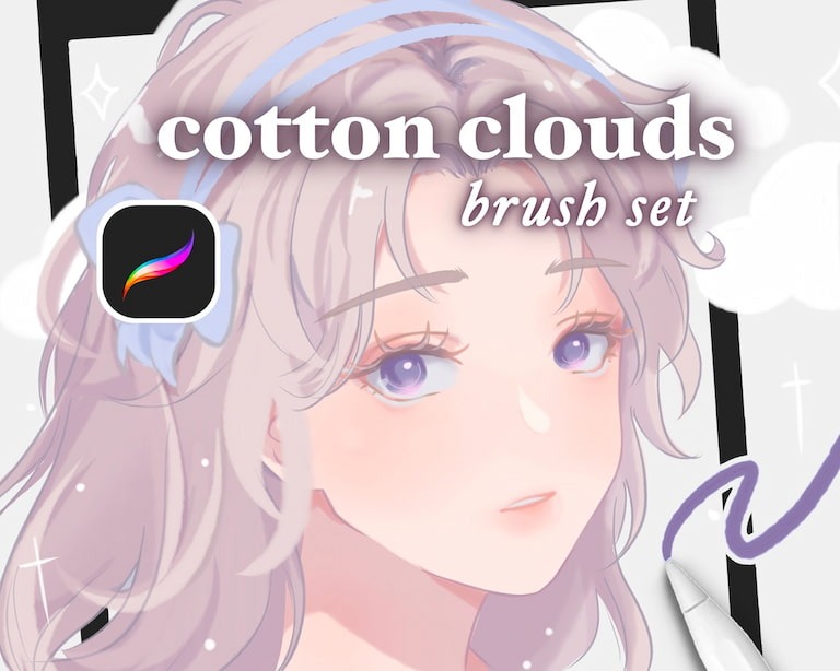Cotton Clouds 软笔刷套装