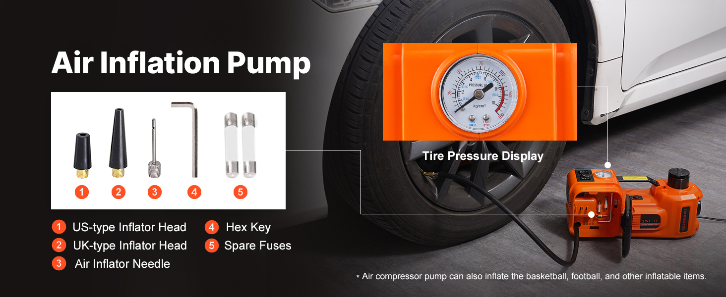 electric car jack 5 ton
