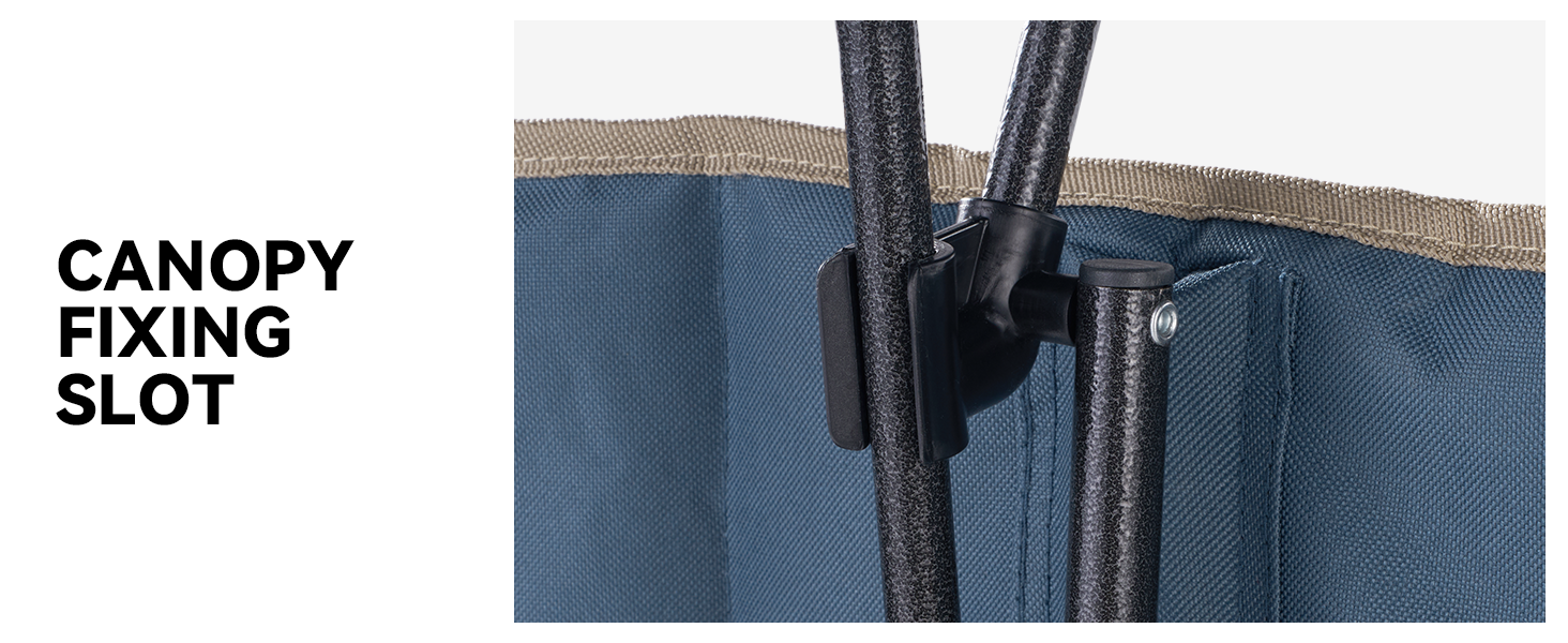 camping chair with canopy