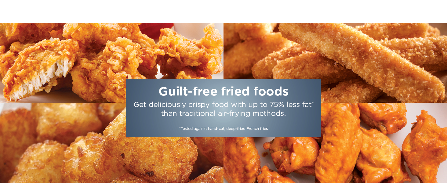 Guilt-free fried foods