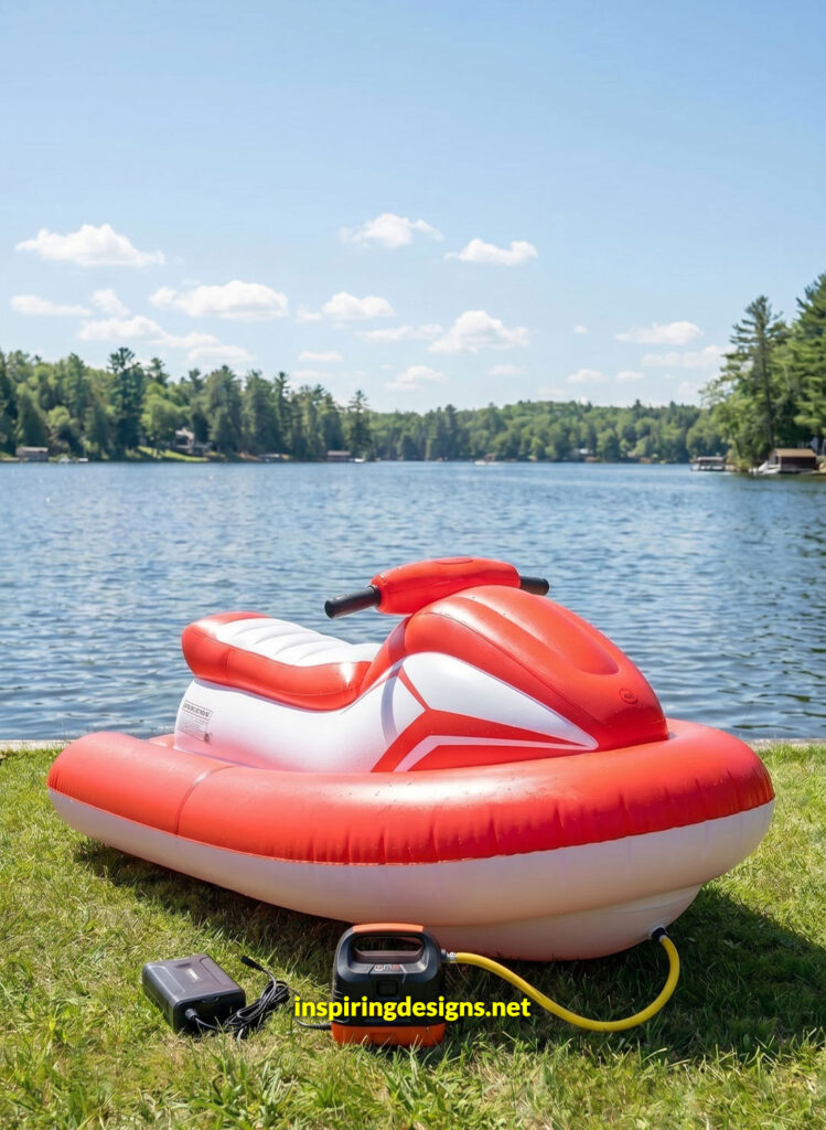 Electric Jet SIK.Inflatable Boat with Motor,Jet Boat,Electric Surfboard，1-2 Persons Water Propulsion Jet Ski,& Kids, Diving, Swimming, Kayaking Nothruster