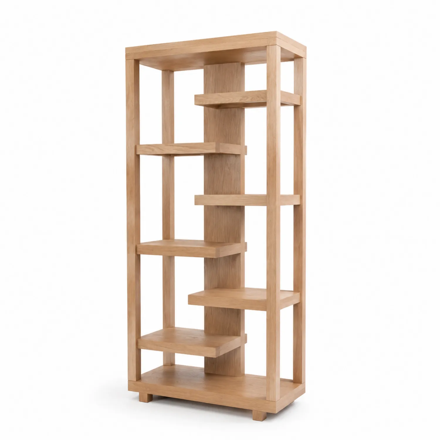 Étagère en bois de chêne 180 cm-Elpitorin