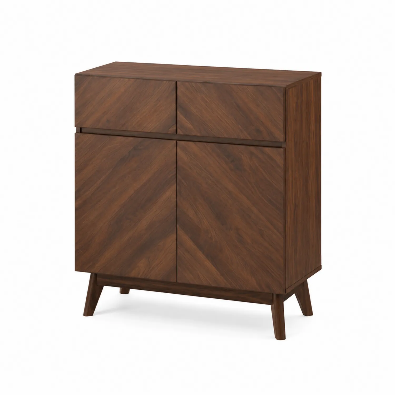 Meuble à chaussures en bois marron 80x40x100 cm-Elpitorin