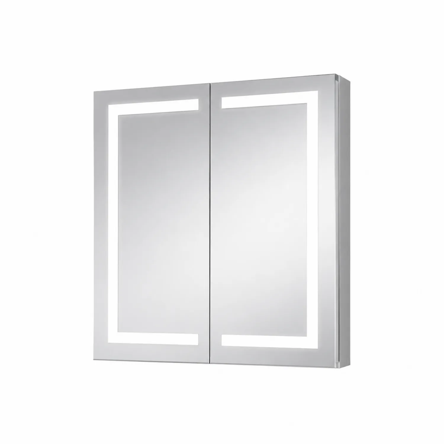 Armoire de salle de bain avec miroir éclairé LED