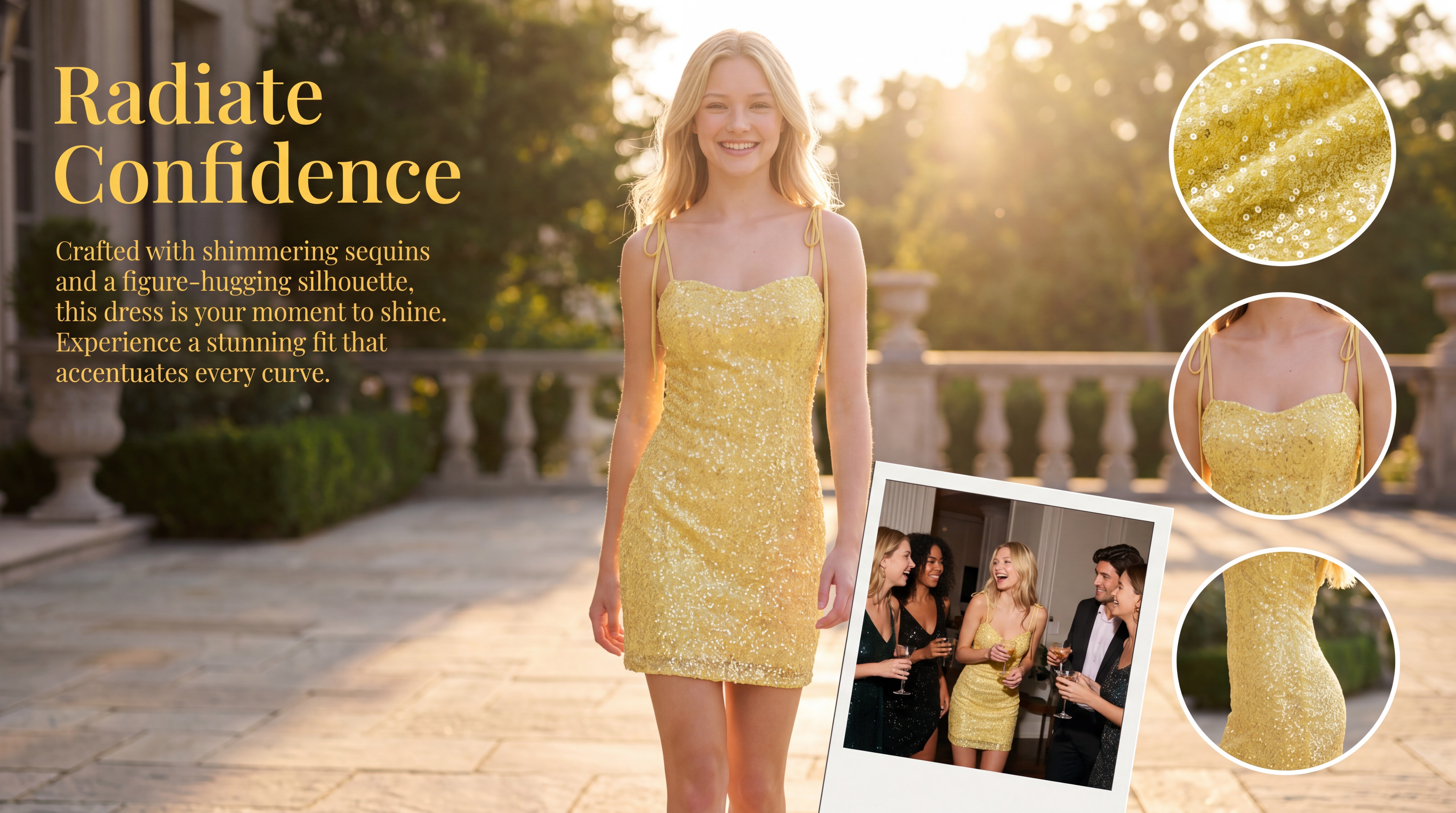 Sweetheart Neckline Sequined A-Line Short Homecoming Dresses Omnia Zorynnex
