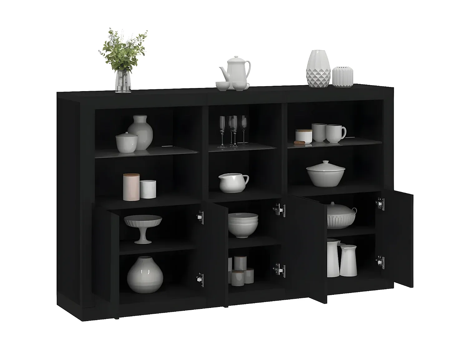 Esszimmer und Küche,Esszimmermöbel,Sideboard-Nestalumeo