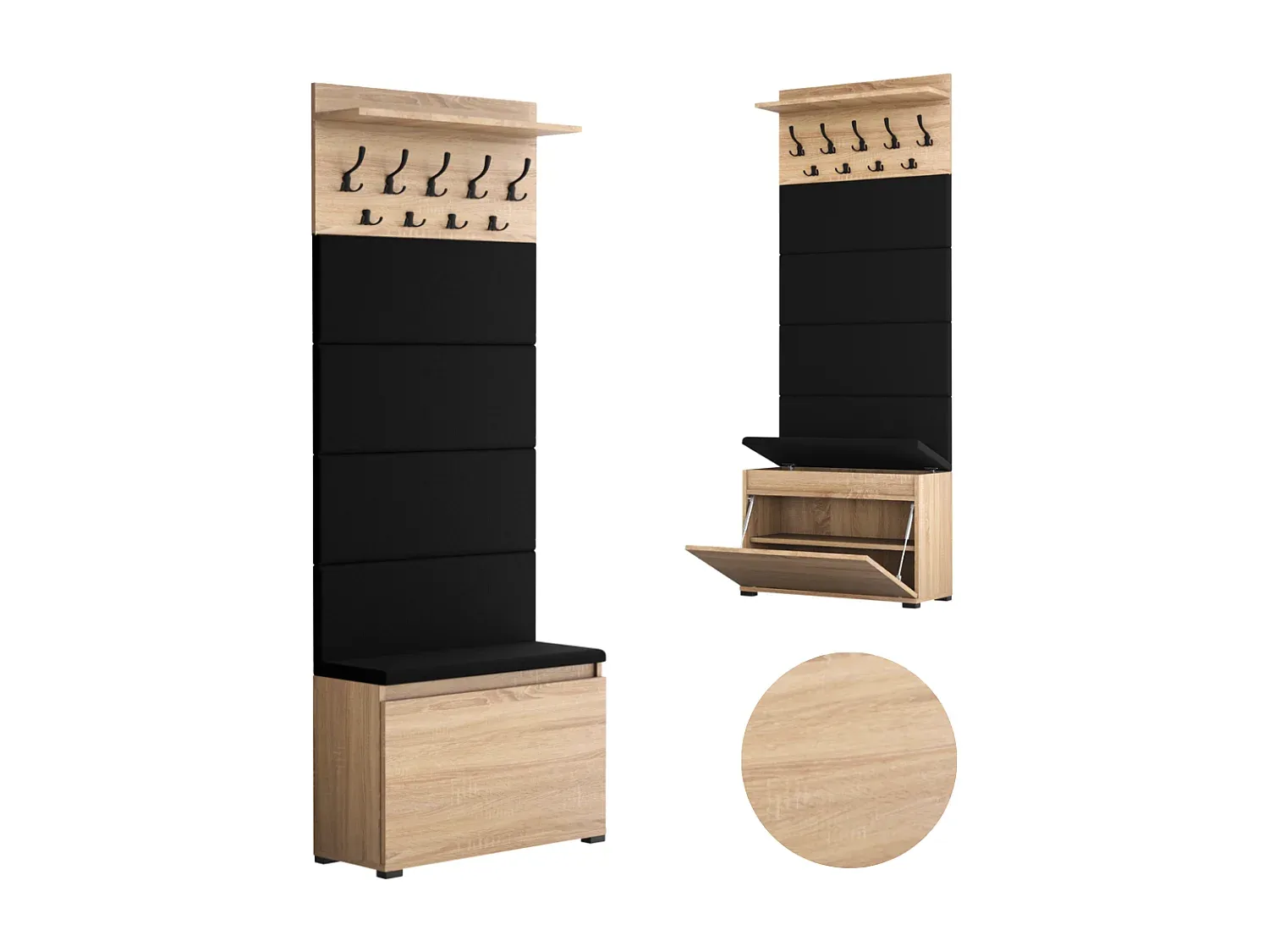 Wohnzimmer und Flur,Bereich Flurmöbel und Ordnungshelfer,Schuhschrank-Nestalumeo