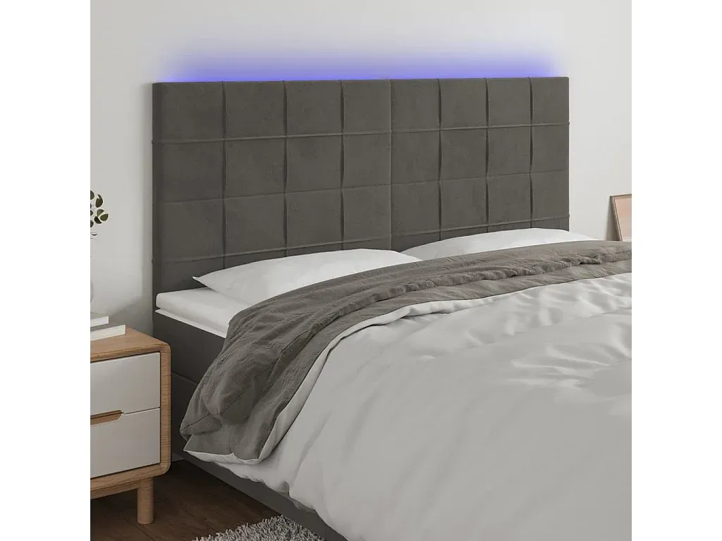 Schlafzimmer,Bettkopfteil und Bettüberbau,Bettkopfteil-Nestalumeo