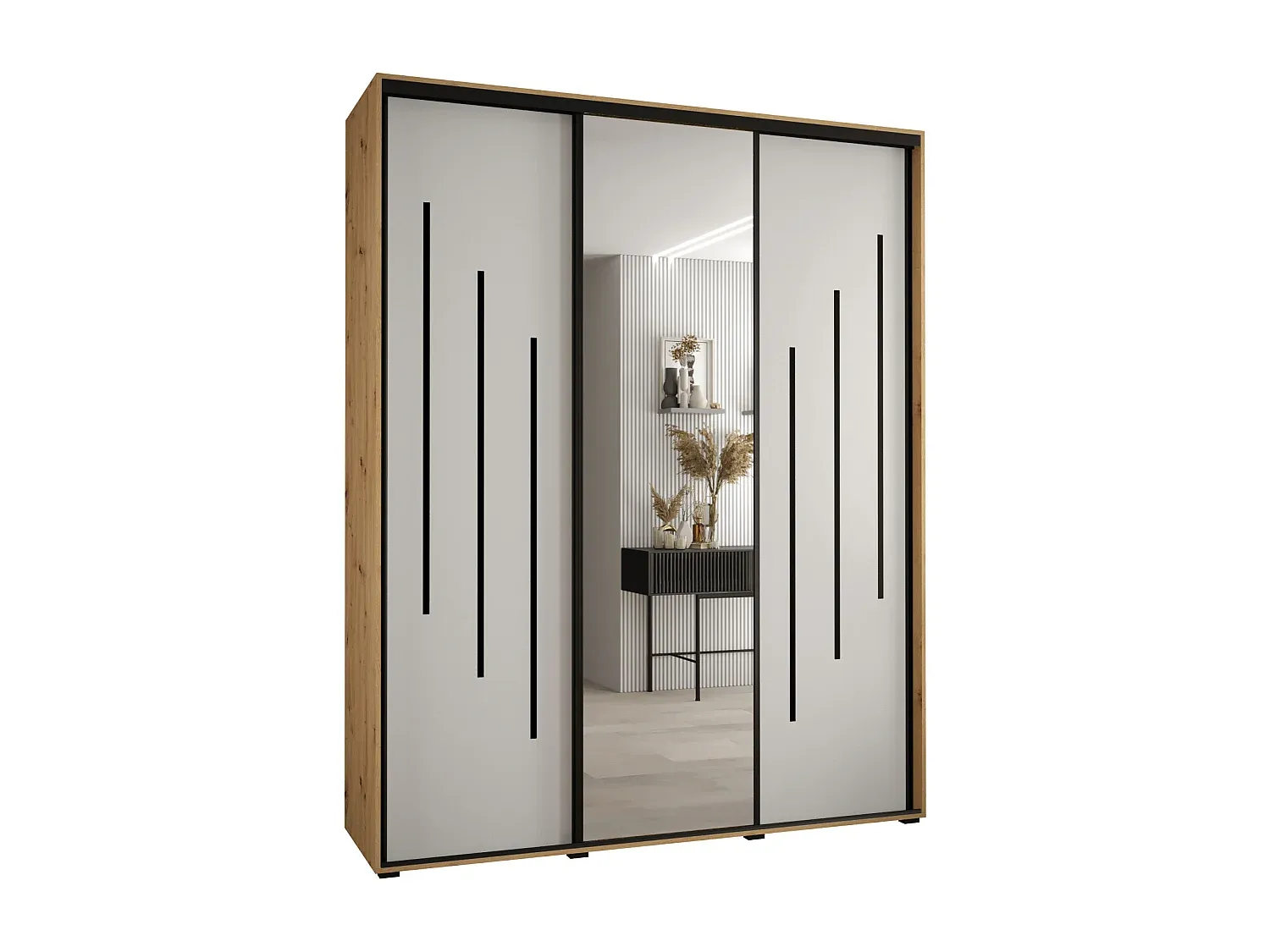 Schlafzimmer,Schlafzimmermöbel,Kleiderschrank-Nestalumeo