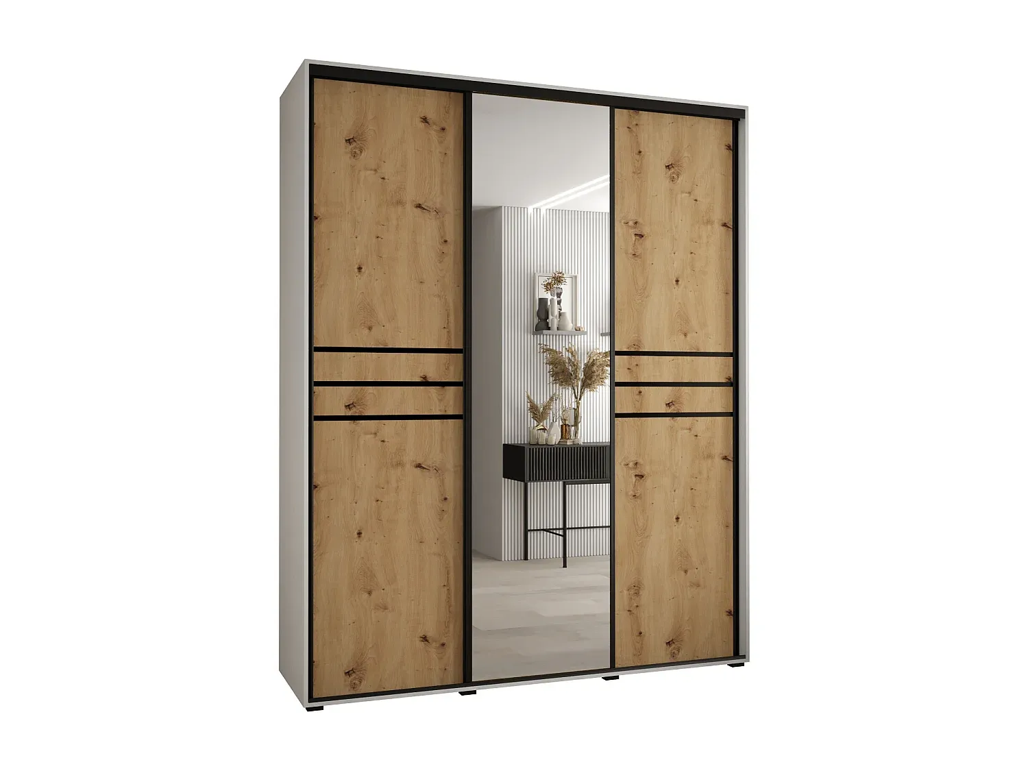 Schlafzimmer,Schlafzimmermöbel,Kleiderschrank-Nestalumeo