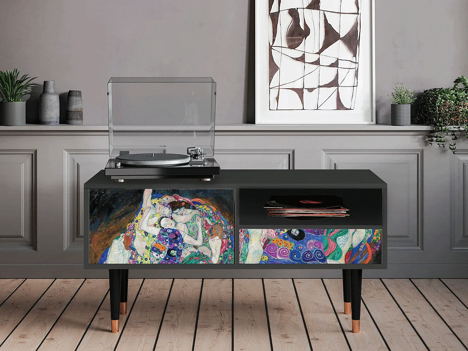 Wohnzimmer und Flur,Wohnzimmermöbel,TV-Board-Nestalumeo