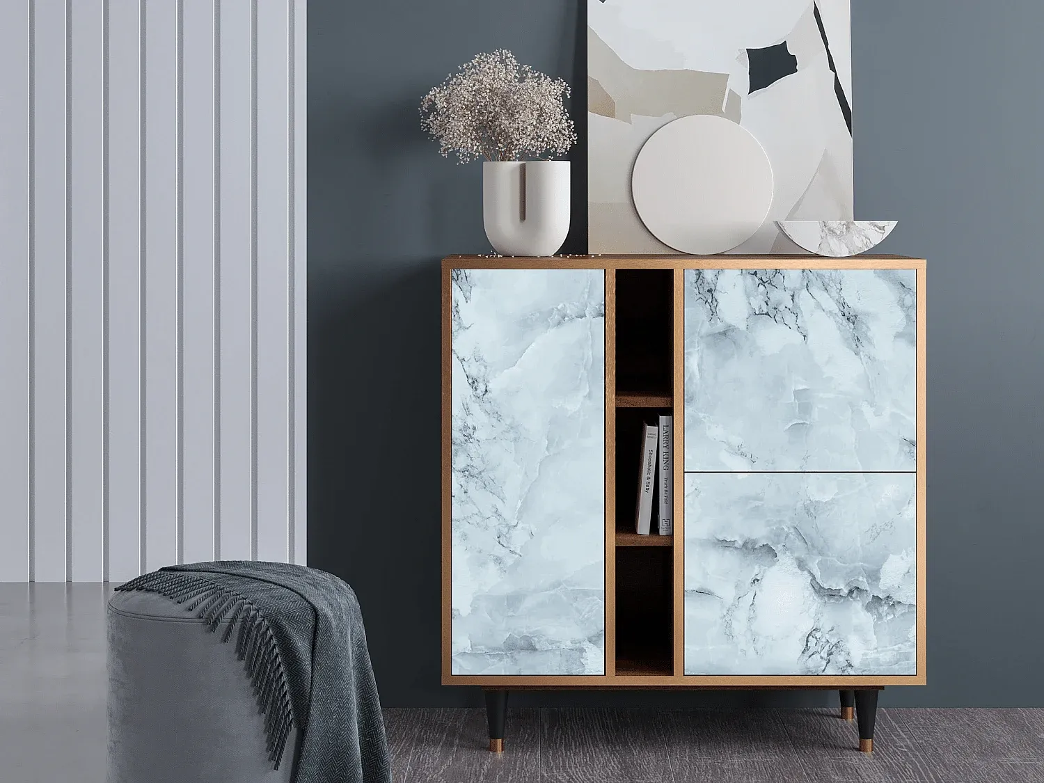 Esszimmer und Küche,Esszimmermöbel,Sideboard-Nestalumeo